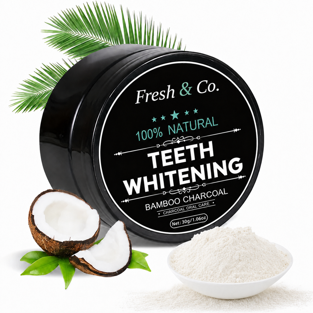 Bamboo Charcoal Whitening Tooth Powder - Mint, 30g
