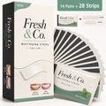 14 Pairs Teeth Brightening Strips for Teeth, 5D/9D Whitener Strips Reduced Sensitivity White Strips