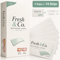 7 Pairs Teeth Brightening Strips for Teeth, 5D/9D Whitener Strips Reduced Sensitivity White Strips